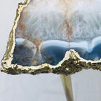 Large Agate Organic Edge Side/Coffee Table