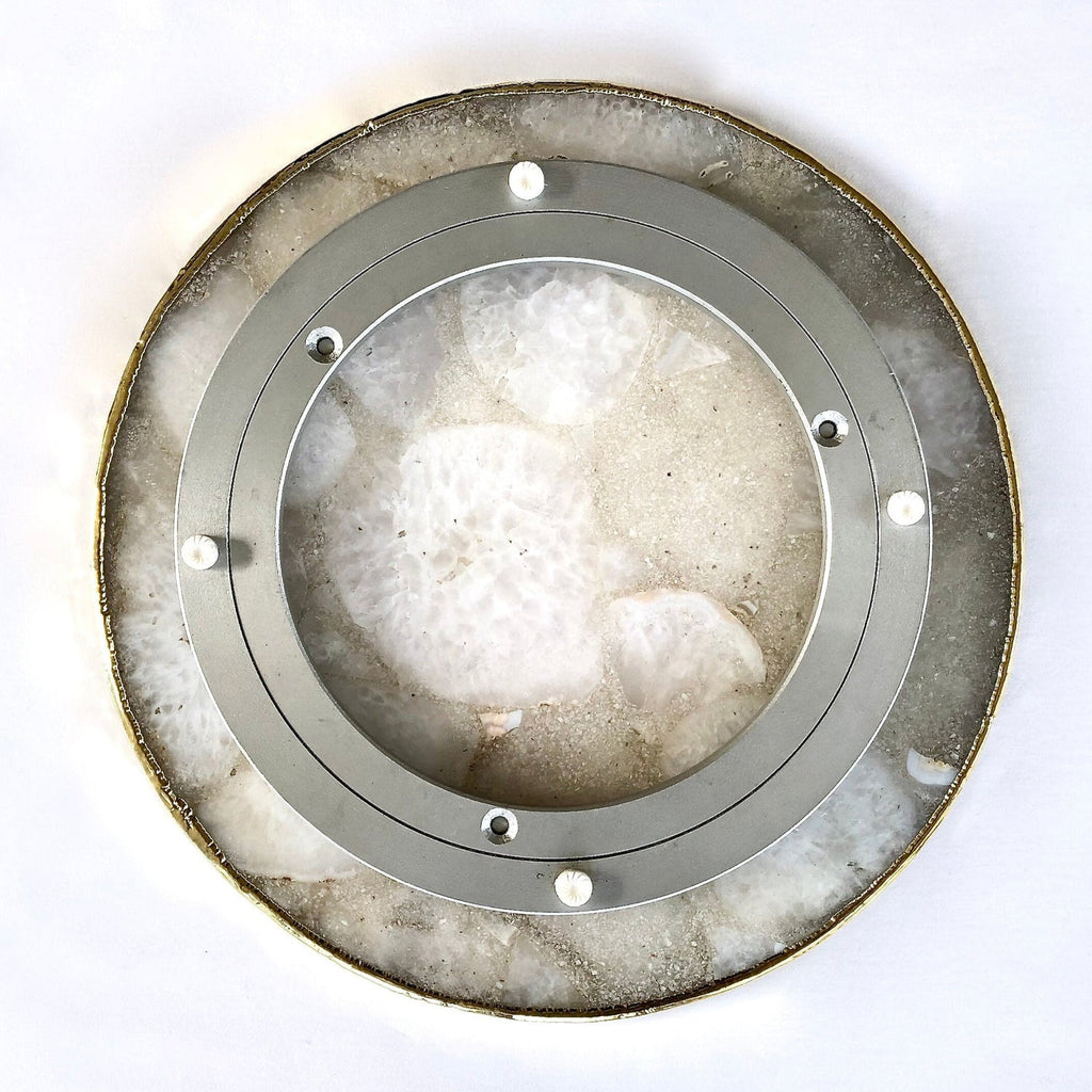 White Agate Centrepiece