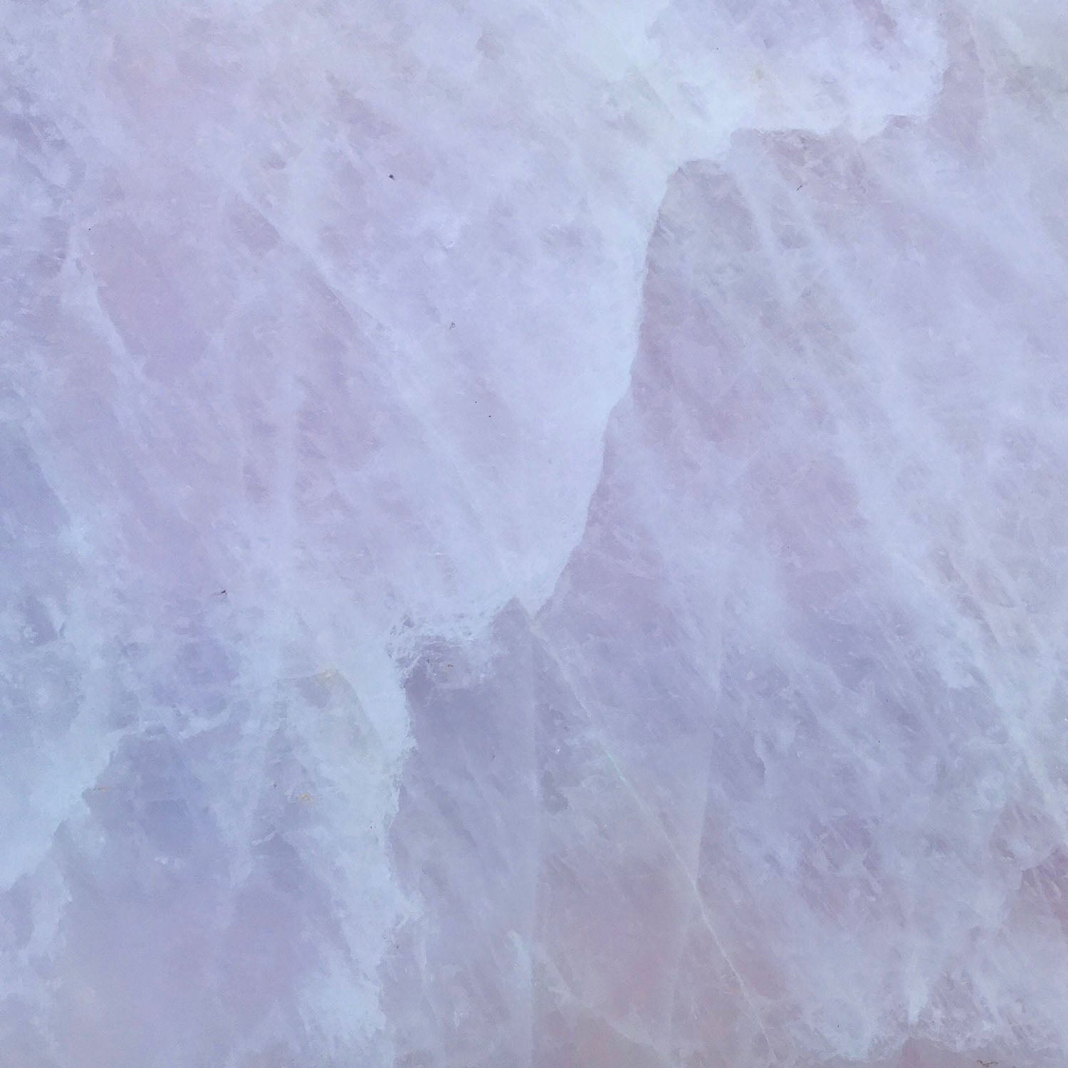 Large Rose Quartz Agate Organic Edge Side/Coffee Table