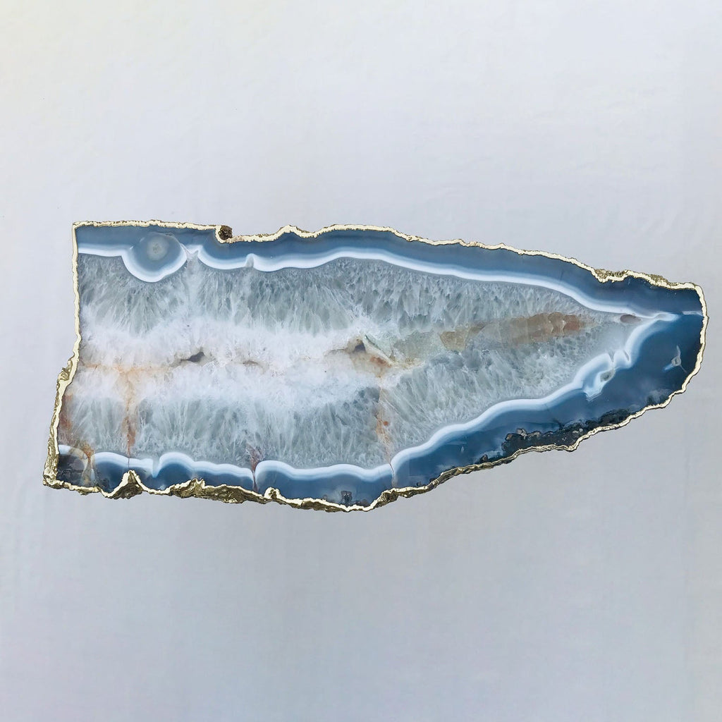 Large Agate Organic Edge Side/Coffee Table