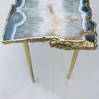 Large Agate Organic Edge Side/Coffee Table