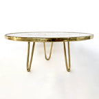 White Crystal Agate Cake Stand/Centrepiece.
