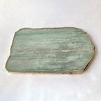Green Aventurine Agate Cheese Platter/Tray