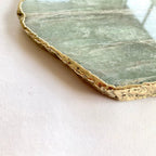 Green Aventurine Agate Cheese Platter/Tray