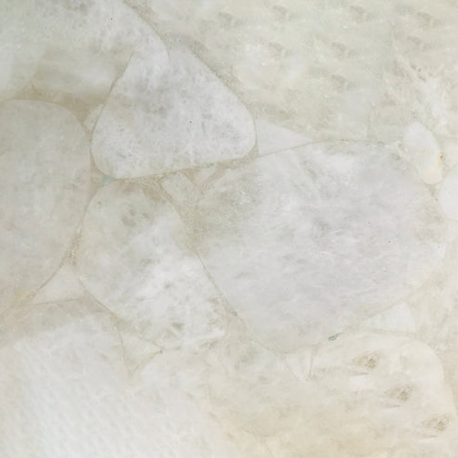 Large White Crystal Agate Cheese Platter